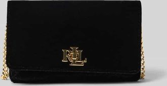 Lauren Ralph Lauren Crossbody Bag mit Label-Detail in Black, Größe 1