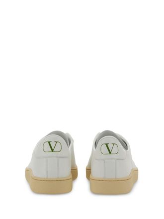 Valentino Garavani Leather Sneaker - White