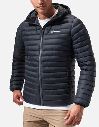 Berghaus Mens Berghaus Mens Vaskye Padded Hooded Jacket - Black - Size: 44/Regular