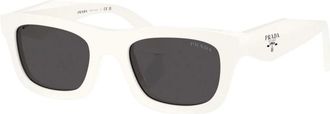 Prada PR C06S Sunglasses - female - Prada - Sunglasses - White - 50 MM - Accessories