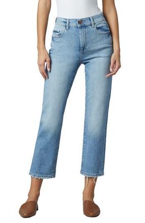 DL1961 Patti High Waist Ankle Straight Leg Jeans in Reef at Nordstrom Rack, Size 25