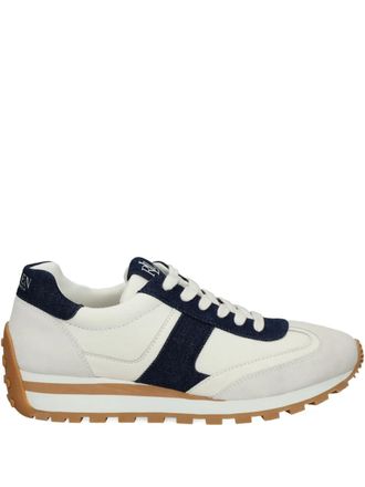 Lauren Ralph Lauren Leren sneakers - Beige