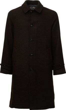 Circolo 1901 Checked Plaid Car Coat