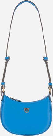 Pinko Pinko Baby Half Moon Leather Shoulder Bag