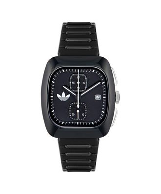 adidas Originals Adidas Originals Retro Wave Twee Chrono Unisex Zwarte Horloge AOSY24533