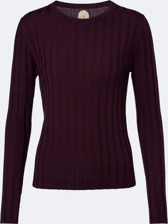 Jardin Des Orangers Ribbed-knit virgin wool sweater