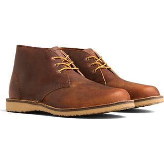 Red Wing Shoes Weekend Chukka Boot in Copper Rough And Tough at Nordstrom, Size 11.5