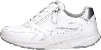 Gabor Rollingsoft Sneakers Laag - Dames - Sneakers - Wit - 39 EU - Schoenen
