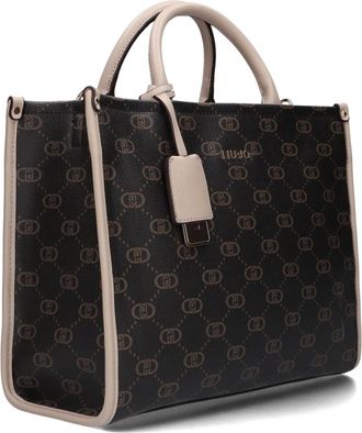 Liu Jo Tassen, Dames, Bruin, ONE Size, Wol, Bruine Schoudertas Ridhi Shopping