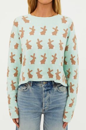 Beach Riot Beach Crewneck Sweater In Bunny Tails