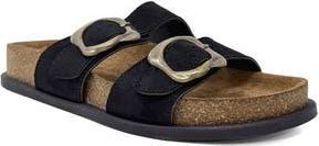 Shushop Brooke Slide Sandal in Black at Nordstrom Rack, Size 10