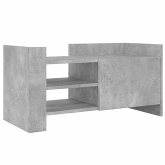 vidaXL Vidaxl - Mueble De Tv Madera Ingenier&iacute;a Gris Hormig&oacute;n 80x35x40 Cm