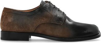 Maison Margiela Zapatos Tabi con Corte y Cordones - Shoes - Hombre - Marr&oacute;n - 41 EU