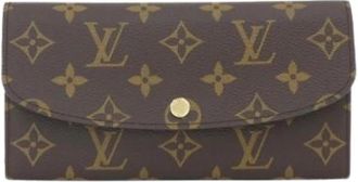 Louis Vuitton Pre-owned Long wallet (bi-fold) - Dames - Vintage Accessoires - Bruin - ONE Size - Vintage