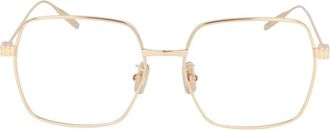Givenchy Vierkante Metalen Montuur Brillen - unisex - Brillen - Geel - ONE Size - Accessoires