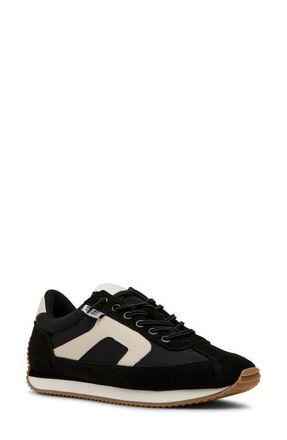 Blondo Emara Waterproof Sneaker in Black Suede at Nordstrom, Size 9.5