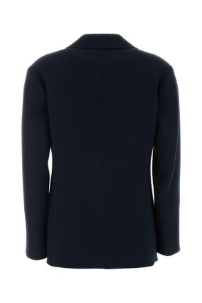 Max Mara 2619041081600 001 Blu Notte Exterior: Wool Giacche E Gilet Jacket
