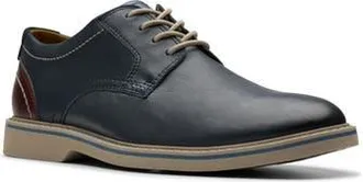 Clarks Radcliff Plain Toe Derby in Navy Leather at Nordstrom Rack, Size 10.5