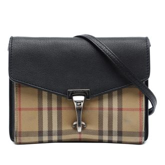 Burberry Pre-owned Burberry Small Leather and House Check Canvas Derby Macken Crossbody Ladies ULXVYQ8WC9MU9KS3