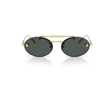 Versace Sunglasses, female, Yellow, Size: 56 MM Sunglasses