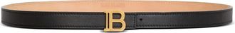 Balmain B-Belt - Dames - Riemen - Zwart - 80 CM - Leer - Accessoires