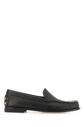 Tod's Tods Black Leather Loafers