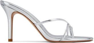 Femme Sicilian Mule in Platinum at Nordstrom, Size 10