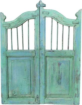 Wanderlust Deco Puerta De Madera Acabado Artesanal 80x3x103h Cm