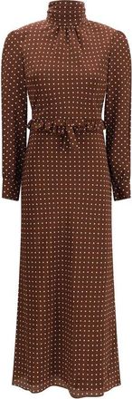 Alessandra Rich Silk Casual Womens Dress