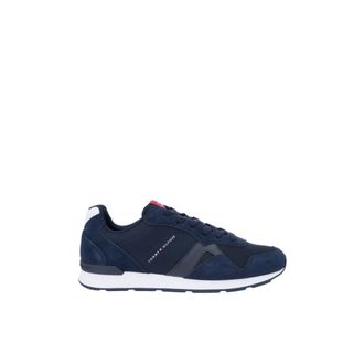 Tommy Jeans Mixed Texture Cleat Ripstop Trainers - male - Tommy Jeans - Sneakers - Blue - 10 UK - Shoes