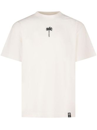 Palm Angels Off White Logo T-Shirt