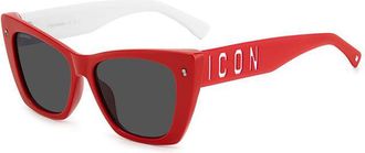 Dsquared2 ICON 0006/S C9A/IR Womens Sunglasses Red Size 53