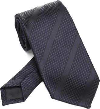 Tom Ford Cravatta a righe - Blu