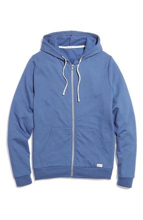 Marine Layer Afternoon Full Zip Hoodie in Navy at Nordstrom, Size Xx-Large