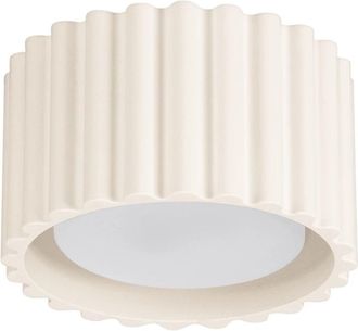 Sollux Lighting Design Deckenlampe Aura 1-Flammig (kurz), Beige