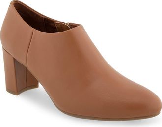 Aerosoles Bree Block Heel Bootie in Tan at Nordstrom Rack, Size 9.5
