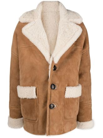 Dsquared2 Leren jas - Bruin