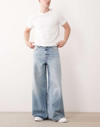 Calvin Klein Jeans Jeans baggy lavaggio blu chiaro