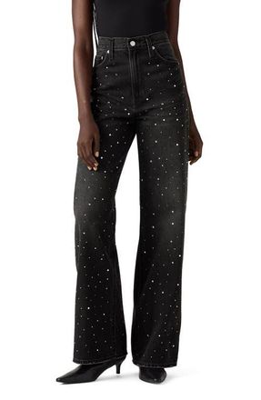 Levi's Ribcage High Waist Wide Leg Jeans in Dazzle Me Smoke at Nordstrom, Size 28 32