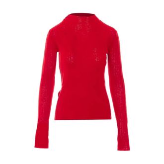 Pinko Mujer, Jerseys, Rojo, Talla: M