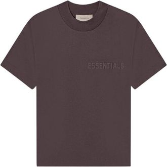 Fear of God Essentials T-shirt - Heren - T-shirts - Bruin - S - Katoen - Tops