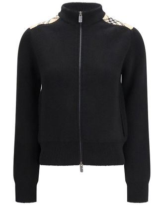 Burberry Wool & Cashmere-Blend Cardigan