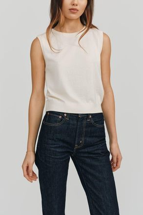 Kathryn McCarron Luna Shell in White at Nordstrom, Size X-Large