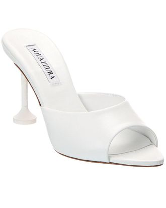 Aquazzura Bisous 85 Leather Sandal