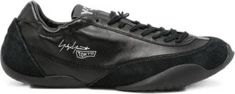 Yohji Yamamoto Tokyo Warped Schoenen - Heren - Sneakers - Zwart - 41 1/2 EU - Leer - Schoenen