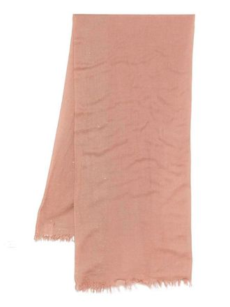 Faliero Sarti Kundy Sequin-Embellished Wool Scarf Accessories