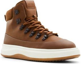 Aldo Gibson Waterproof Winter Boot in Cognac at Nordstrom Rack, Size 10.5