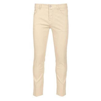 Jacob Cohen Scott Slim Carrot 5-Pocket Trousers - male - Jacob Coh&euml;n - Slim Fit Jeans - Beige - W36 - Jeans