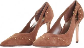 Vince Camuto Womens Hally Pump Heels In Burnt Sugar