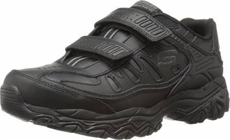 Skechers Mens Afterburn Final Cut Shoe In Black